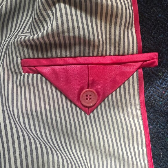 J. Crew Womens Boyfriend English Wool Blazer Navy Speckled Size 4 NWT Preppy - Picture 7 of 8